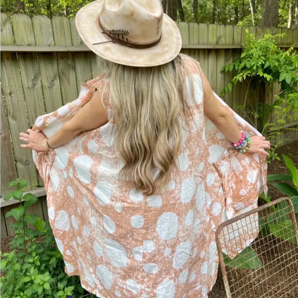 A Rare Bird Cotton Sleeveless Vest Dress Duster